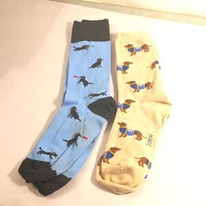 Doggy Novelty Socks 2 Piece Bundle